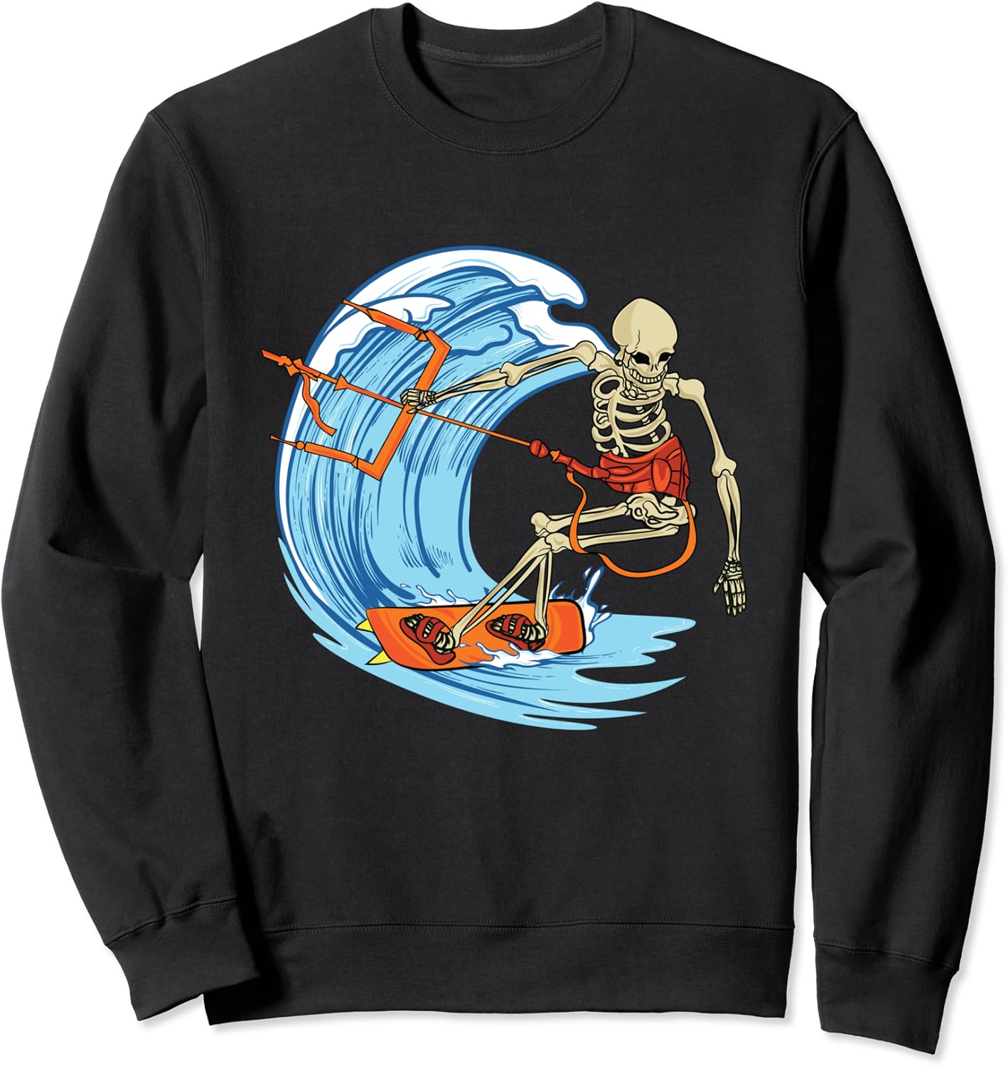 Kitesurf Kiteboarding Kitesurfing Kiteboard Skeleton